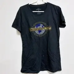 UNIVERSAL STUDIOS ブラックTシャツ M 黒 半袖 トップス