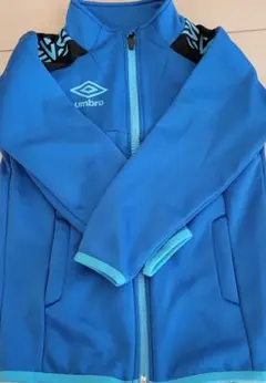 umbro ジップアップジャケット 120 青