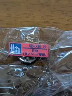 レアピンク色　北海道道の駅 あいロード厚田　スナップボタン