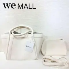 weMALL ショルダーポーチ 白 ホワイト