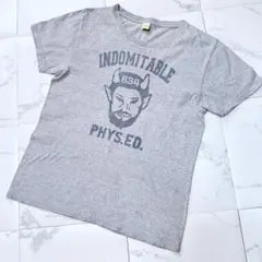90s スクリーンスターズ 染み込みプリント INDOMITABLE Tシャツ