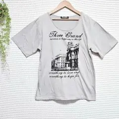 ☆ OLD DICE (LL) ビックプリント 半袖 Tシャツ