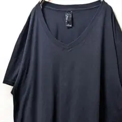 ヘインズ 無地 Tシャツ ブラック 黒 XL 古着ビンテージ