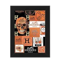 【フレーム付】アートポスター・HERMES☆送料込