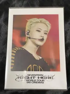 ホシ ポストカード 映画 入場特典 SEVENTEEN RIGHT HERE
