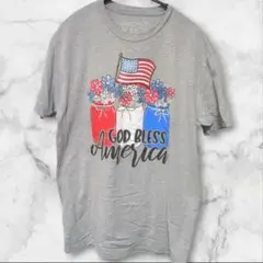 Love in Faith グレー Tシャツ M