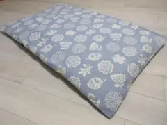 長座布団カバー 綿100％ 68X120㎝ カメリア柄 BL