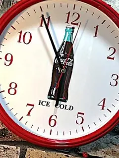 コカコーラ グッズ Coca Cola アナログ クロック 掛時計 DK0163