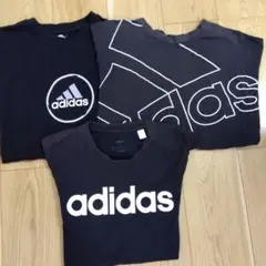 adidasアディダス メンズTシャツM〜Lサイズ 3枚セット　説明文必読