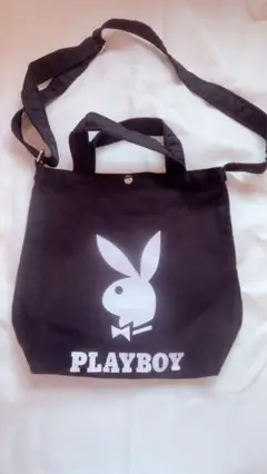【PLAYBOY ショルダートートバッグ】