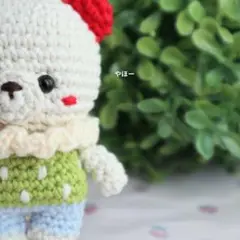 ★あみぐるみ★メロンソーダくまちゃん