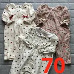 プティマイン　カバーオールセット　70