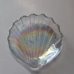 【美品】貝殻型アクセサリートレイ小物入れ