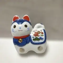 薬師窯 陶器製　犬張子 置物 招福 縁起物