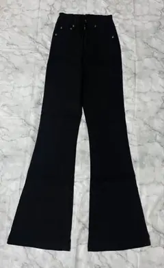 【新品未使用】GRLストレッチフレアパンツ　サイズXS［CU34］