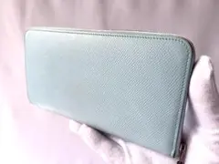 エルメス アザップロングシルクイン ラウンドファスナー 長財布