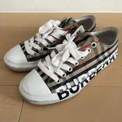 BURBERRY バーバリー ノバチェック ホースフェリー スニーカー 36