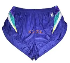 【超美品】SUPER STAR 陸上競技ランニングパンツ (ブルー) L(80)