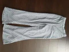 パンツ新品、レースパンツ、フレアーパンツ