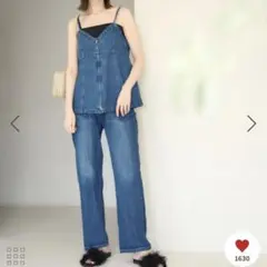 ロペピクニック♡ウエスト革命デニム ウエストシェイプハイライズマムジーンズ