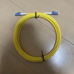 シングルモード デュプレックス LC-LC コネクタ 9/125μm