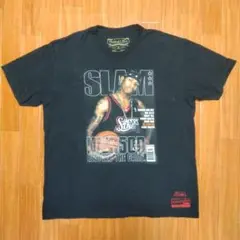 Mitchell & Ness アイバーソン 76ers Tシャツ XL ②