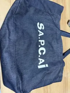 極美品✨A.P.C×sacai コラボ トート デニム リバーシブル A4収納◎ セール 20%OFF】【A.P.C.】APC × SACAI アーペーセー × サカイ