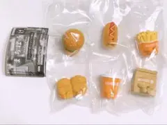 まちぼうけ　ハンバーガーショップの場合　【6種フルコンプリートセット】　ガチャ