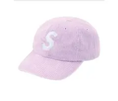 Supreme 24AW 新品シュプリーム コーデュロイS ロゴ 6パネル
