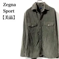 【美品】 Zegna Sport コーデュロイ 長袖 シャツ