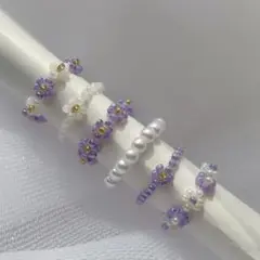 ビーズリング　ビーズリングセット　ビーズ