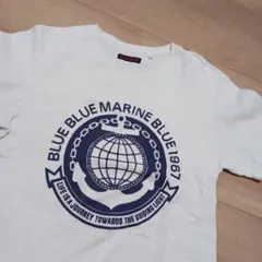 BLUE/BLUE ホワイト Tシャツ 2 ハリウッドランチマーケット2