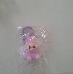 ラブブ LABUBU キーホルダー 新品未開封 紫