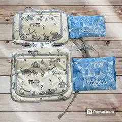 カンガルー 保冷・保温やわらかシート 専用保冷剤付き　ベビーカー保冷シート 象