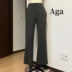 YAMADAYA【Aga 】センタープレス ストレートパンツ