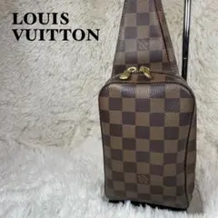 【極美品】ルイヴィトン ジェロニモス ダミエ ボディーバッグ ゴールド 金具