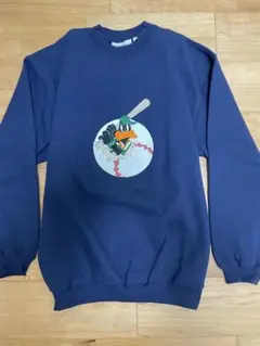 希少　レア　ワーナー・ブラザース　刺繍トレーナー　ヴィンテージ　Mサイズ