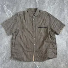 sacai サカイ 22ss ストライプシャツ
