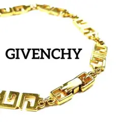 【極上】80s 刻印 GIVENCHY ブレスレット ゴールド ヴィンテージ