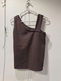 【CIAOPANIC TYPY】ブラウン　ノースリーブ　タンクトップ