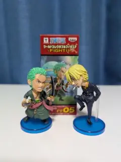 ワンピース　ワーコレ　FIGHT　麦わらの一味　両翼セット　未開封ゾロ、サンジ 2025年最新】ワーコレ ゾロ Fightの人気アイテム - メルカリ
