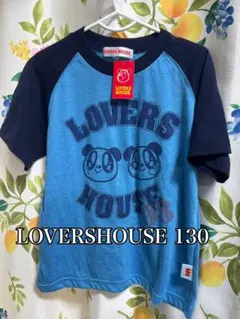 LOVERSHOUSE ラバーズハウス 130 パンダ タグ付き Tシャツ