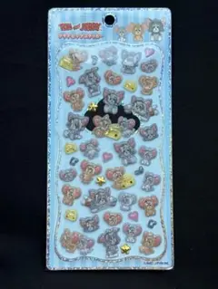 トムとジェリー　ボンボンドロップシール　プチドロップステッカー