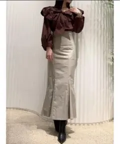 スナイデル ハイウエストマーメイドスカート