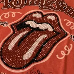 The Rolling Stones ストーンズ ラインストーンTシャツ L