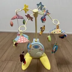 タカラトミー 折りたたみベビーベッドにも対応♪ やわらかガラガラメリーデラック…