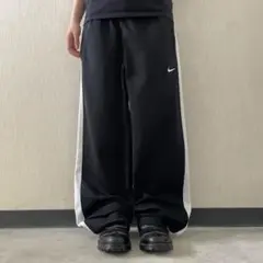 90s00s 日本製 NIKE 極太 バギートラックパンツ ジャージ ワイドレグ