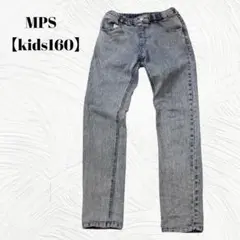 美品✨️MPS　エムピーエス【kids160】ブルーデニム　ウエストゴム
