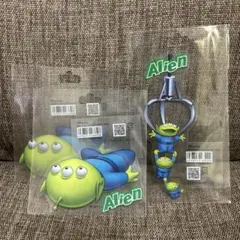 トイストーリー　エイリアン　ステッカー　３枚