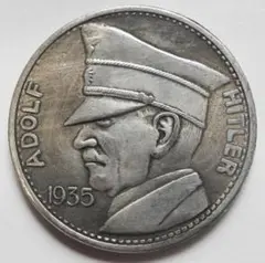 ★ハンドメイド silverリング ドイツ第三帝国2マルク銀貨1938年20号 ☆ハンドメイド silverリング ドイツ第三帝国2マルク銀貨1938年